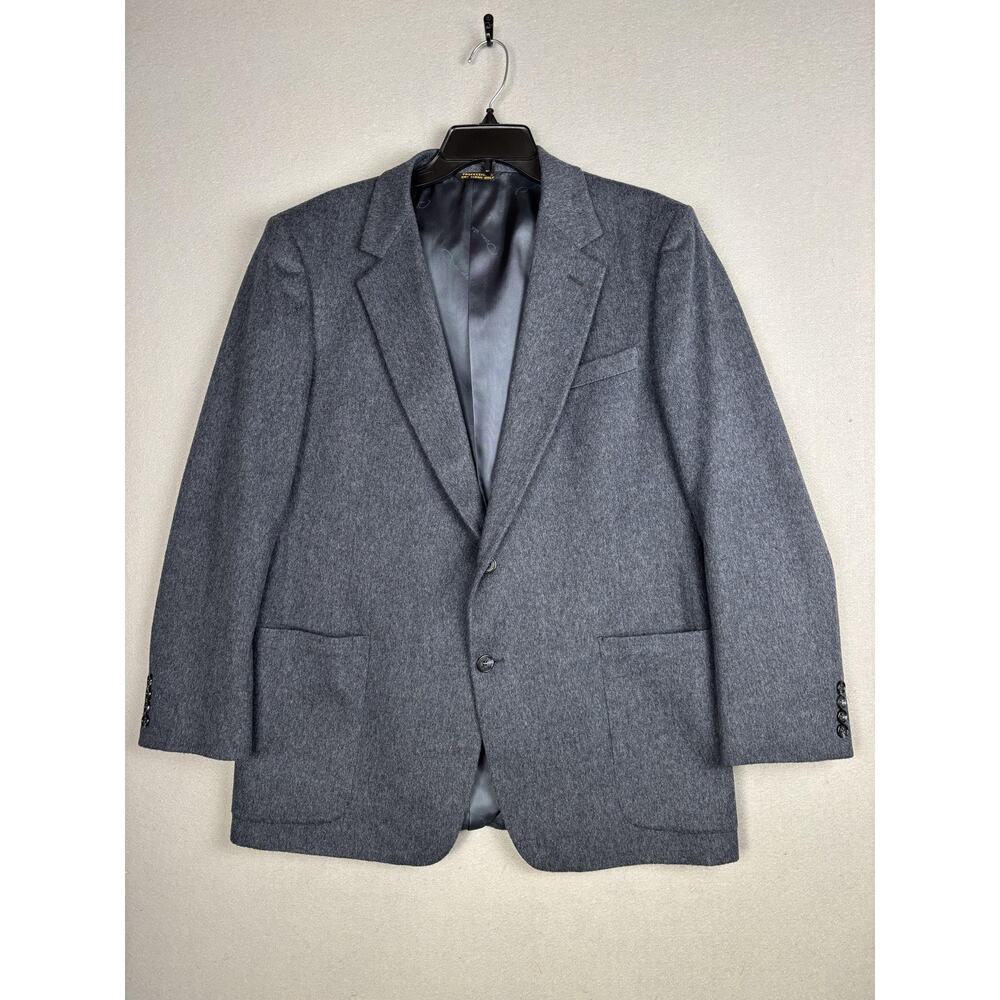 Oscar de la Renta Blazer Mens XL Wool Blend Classic Sport Coat Jacket